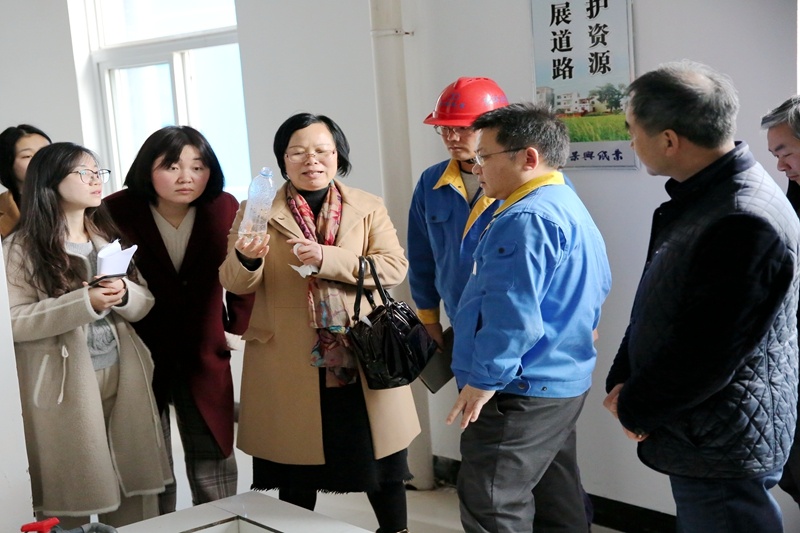 2019年3月8日，時(shí)任浙江省水利廳水資源管理處副調(diào)研員沈仁英蒞臨景興調(diào)研指導(dǎo)