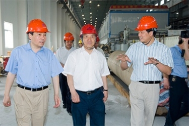 2007年5月25日，時(shí)任全國政協(xié)常委、經(jīng)濟(jì)委員會(huì)副主任、中國包裝聯(lián)合會(huì)會(huì)長石萬鵬一行來公司視察